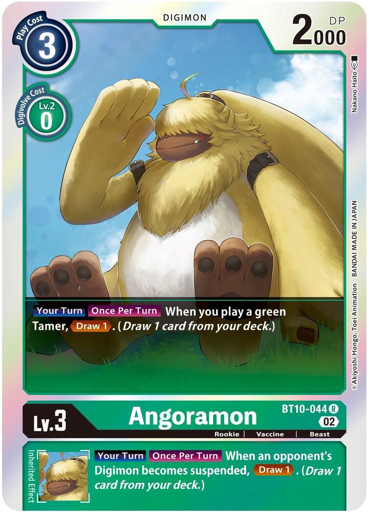 Angoramon - BT10-044 R: Xros Encounter