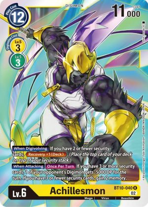 Achillesmon - BT10-040 R: Xros Encounter