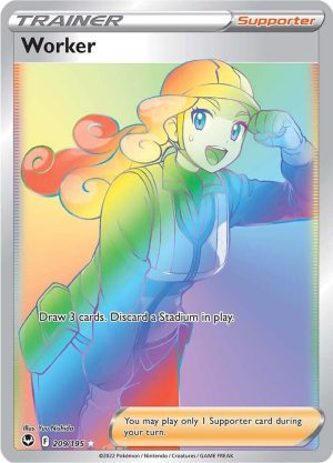 Worker (Secret) - 209/195: SWSH12: Silver Tempest