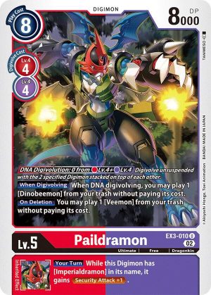 Paildramon - EX3-010 U: Draconic Roar