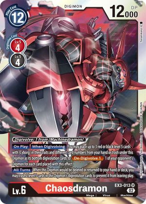 Chaosdramon - EX3-013: Draconic Roar