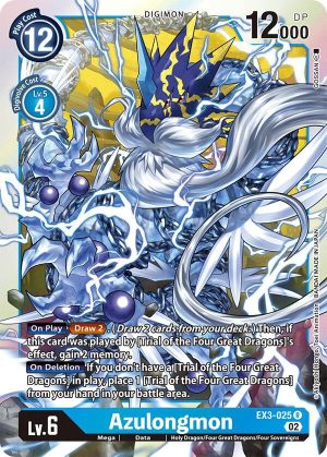 Azulongmon - EX3-025: Draconic Roar