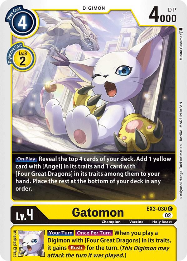 Gatomon - EX3-030 C: Draconic Roar