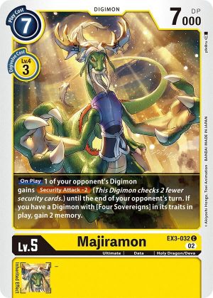 Majiramon - EX3-032 C: Draconic Roar