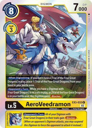 AeroVeedramon - EX3-033: Draconic Roar