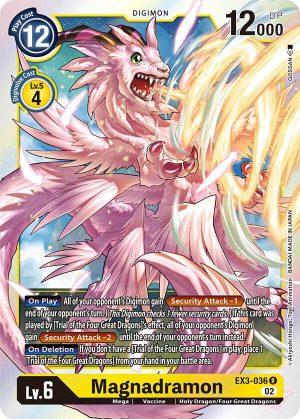 Magnadramon - EX3-036 R: Draconic Roar