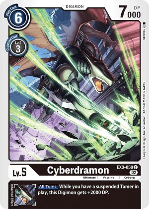 Cyberdramon - EX3-050 C: Draconic Roar