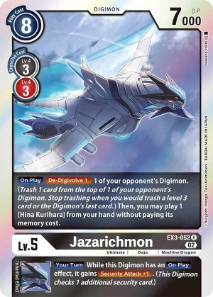 Jazarichmon - EX3-052 R: Draconic Roar