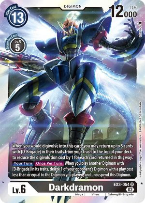 Darkdramon - EX3-054 SR: Draconic Roar