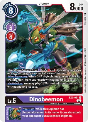 Dinobeemon - EX3-061 U: Draconic Roar