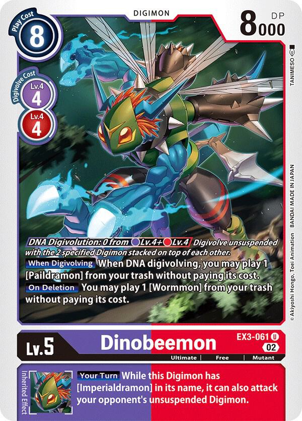 Dinobeemon - EX3-061 U: Draconic Roar