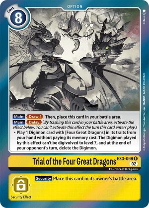 Trial of the Four Great Dragons - EX3-069: Draconic Roar