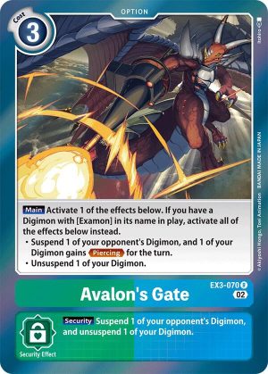 Avalon's Gate - EX3-070 R: Draconic Roar