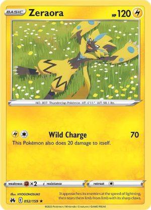 Zeraora - 052/159: Crown Zenith