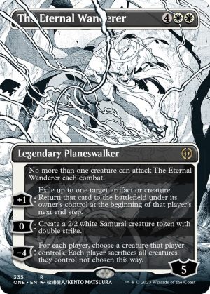 The Eternal Wanderer (Borderless) - 335: Phyrexia: All Will Be One