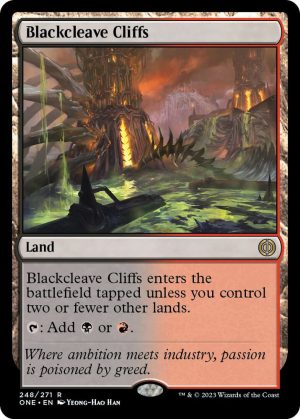 Blackcleave Cliffs - 248: Phyrexia: All Will Be One