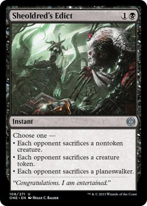 Sheoldred's Edict - 108: Phyrexia: All Will Be One