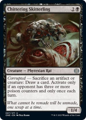Chittering Skitterling - 87: Phyrexia: All Will Be One
