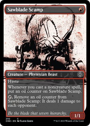 Sawblade Scamp (Showcase) - 292: Phyrexia: All Will Be One