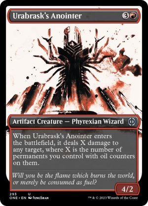 Urabrask's Anointer (Showcase) - 293: Phyrexia: All Will Be One