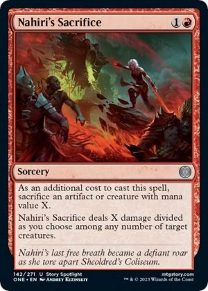 Nahiri's Sacrifice - 142: Phyrexia: All Will Be One