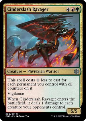 Cinderslash Ravager - 200: Phyrexia: All Will Be One