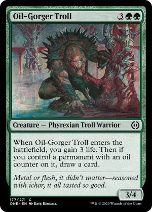 Oil-Gorger Troll - 177: Phyrexia: All Will Be One