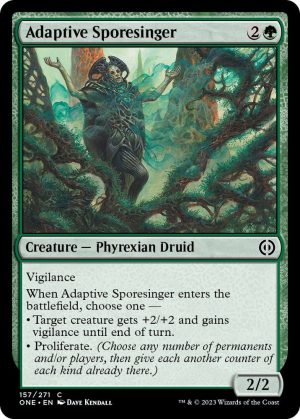 Adaptive Sporesinger - 157: Phyrexia: All Will Be One