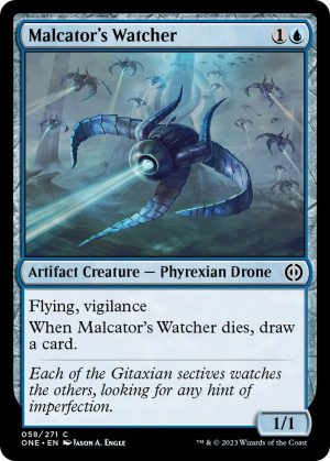 Malcator's Watcher - 58: Phyrexia: All Will Be One
