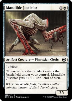 Mandible Justiciar - 21: Phyrexia: All Will Be One