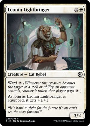 Leonin Lightbringer - 20: Phyrexia: All Will Be One