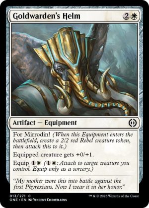 Goldwarden's Helm - 13: Phyrexia: All Will Be One