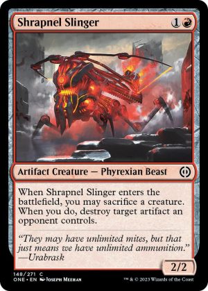 Shrapnel Slinger - 148: Phyrexia: All Will Be One
