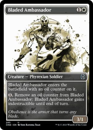 Bladed Ambassador (Showcase) - 285: Phyrexia: All Will Be One