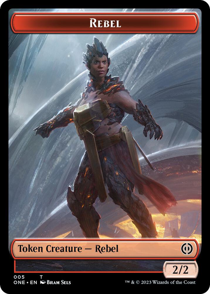 Rebel Token - 5: Phyrexia: All Will Be One