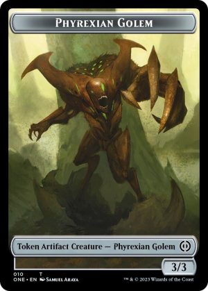 Phyrexian Golem Token - 10: Phyrexia: All Will Be One