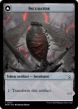 Incubator (0017) // Phyrexian (0017) Double - 17: March of the Machine