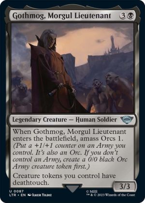 Gothmog, Morgul Lieutenant - 87: Universes Beyond: The Lord of the Rings: Tales of Middle-earth
