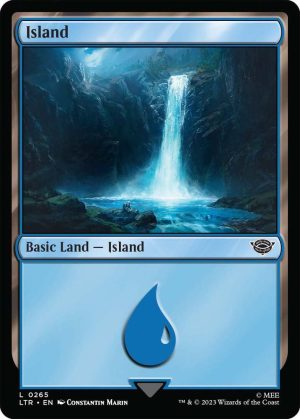 Island (0265) - 265: Universes Beyond: The Lord of the Rings: Tales of Middle-earth
