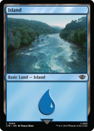 Island (0264) - 264: Universes Beyond: The Lord of the Rings: Tales of Middle-earth