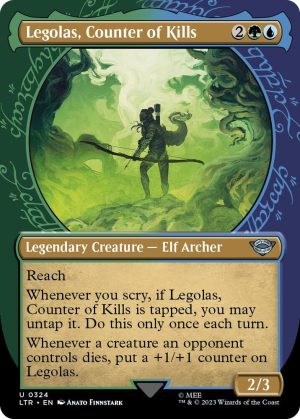 Legolas, Counter of Kills (Showcase) - 324: Universes Beyond: The Lord of the Rings: Tales of Middle-earth