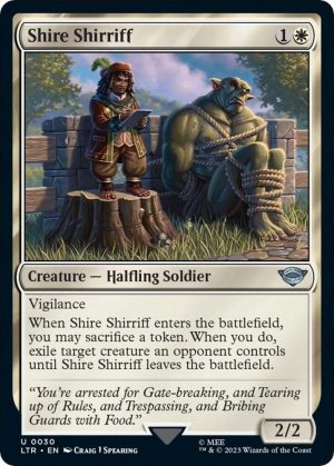 Shire Shirriff - 30: Universes Beyond: The Lord of the Rings: Tales of Middle-earth