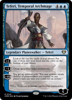 Teferi, Temporal Archmage - 125: Commander Masters