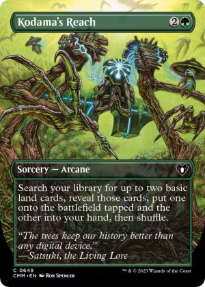 Kodama's Reach (Borderless) - 649: Commander Masters
