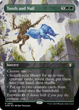 Tooth and Nail (Borderless) - 652: Commander Masters