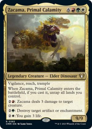 Zacama, Primal Calamity - 365: Commander Masters