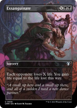 Exsanguinate (Borderless) - 638: Commander Masters