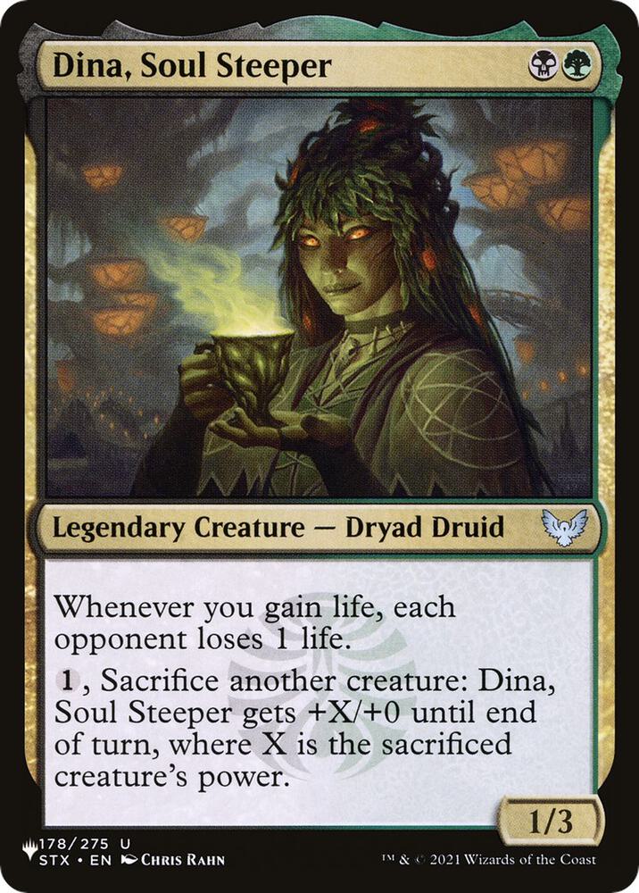 Dina, Soul Steeper - 178/275: The List Reprints