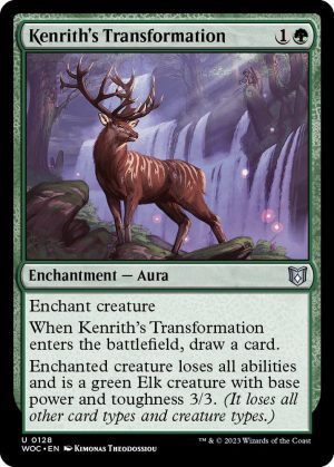 Kenrith's Transformation - 128: Commander: Wilds of Eldraine