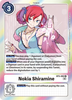 Nokia Shiramine (Resurgence Booster Reprint) - BT5-092 R: Resurgence Booster